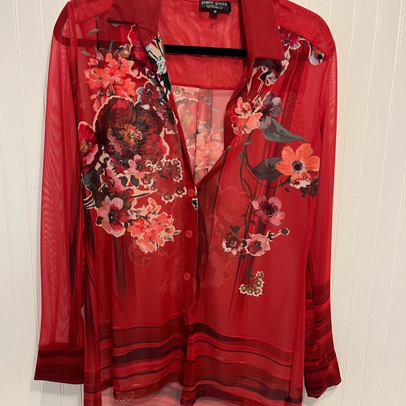 Petit Pois pajama style top and pants - Picture 3 of 3